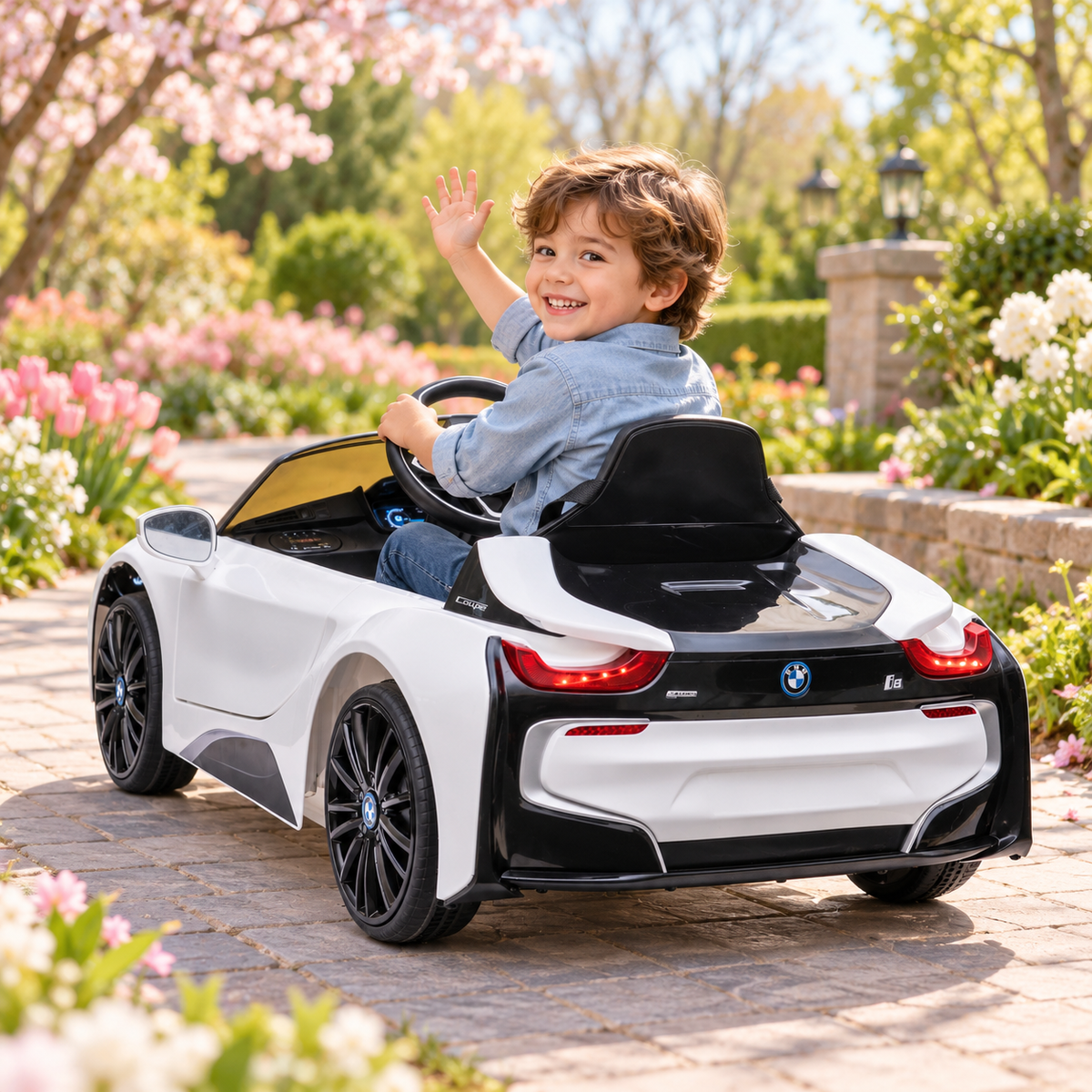 Kinder-Elektroauto BMW i8 Coupe - Wheelyshop