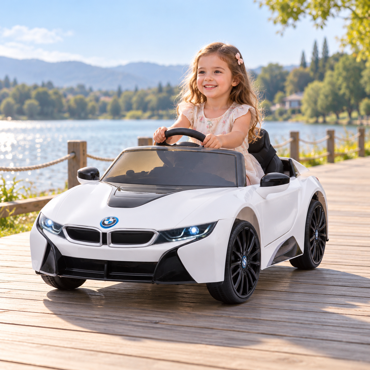 Kinder-Elektroauto BMW i8 Coupe - Wheelyshop