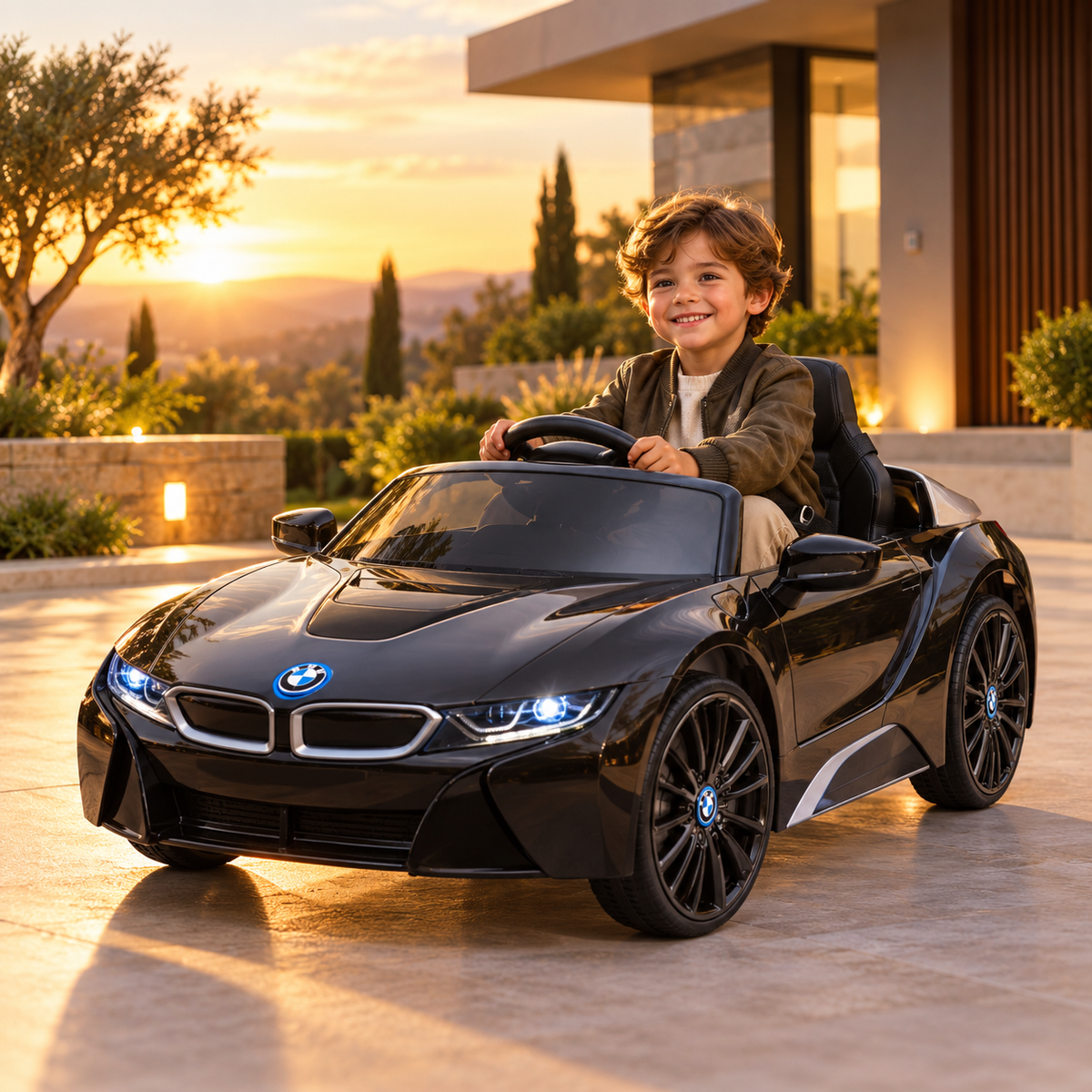 Kinder-Elektroauto BMW i8 Coupe - Wheelyshop