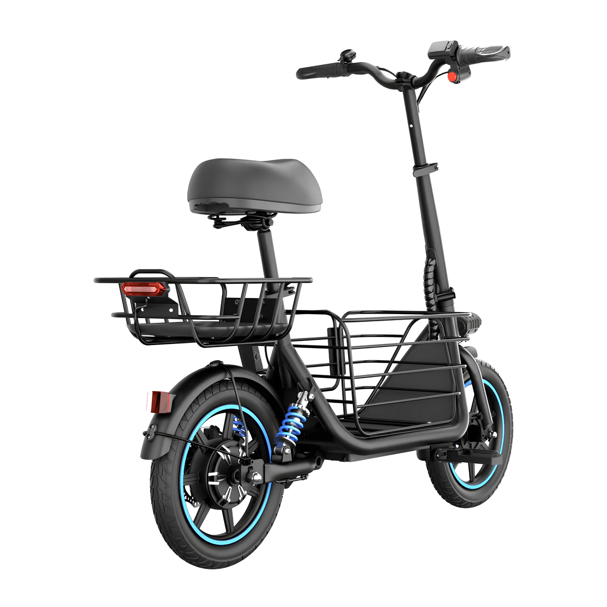 GYROOR C1 Plus E-Scooter mit Hinterradfederung – Wheelyshop