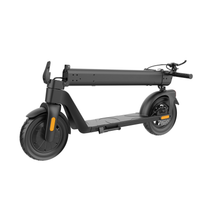 HX D01 E-Scooter zusammengeklappt schräg von vorne