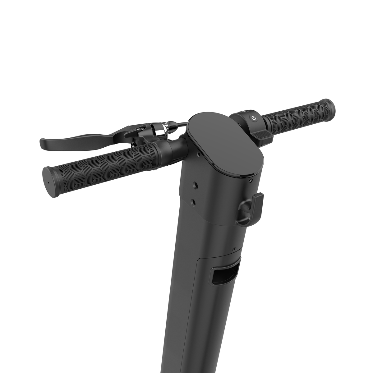 Lenker des HX D01 mit Display und Bedienelementen