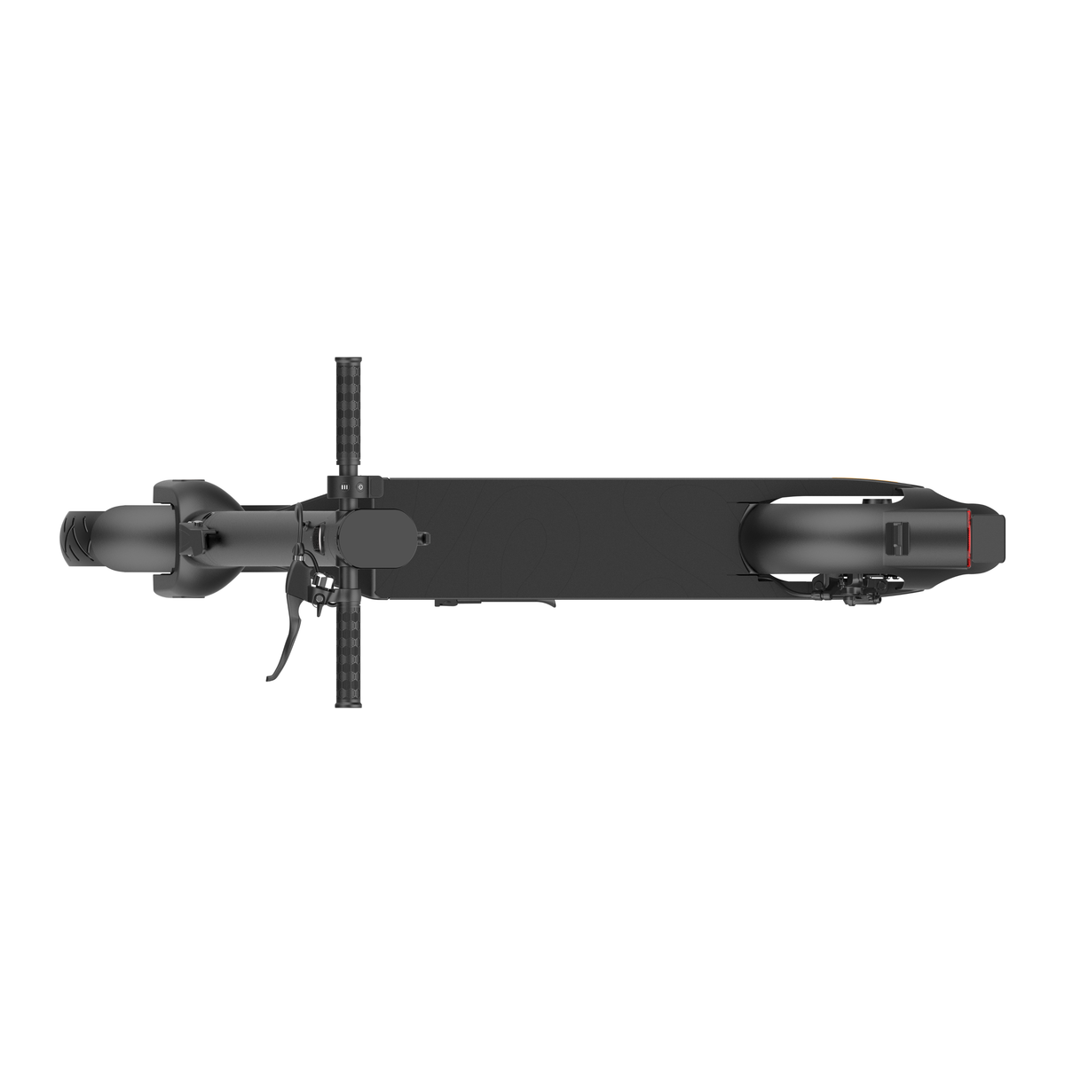 HX D01 E-Scooter zusammengeklappt von oben