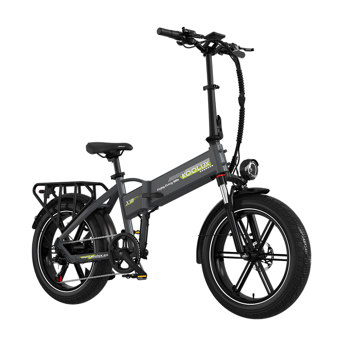 KOOLUX X12 E-Bike mit 20-Zoll-Luftreifen – Wheelyshop