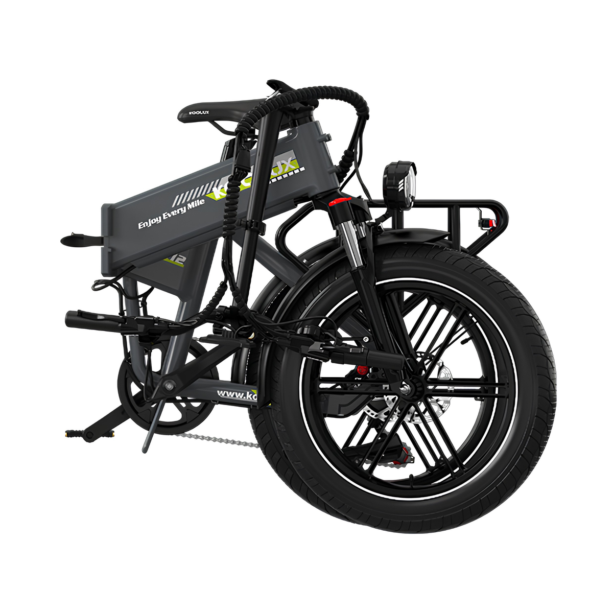 KOOLUX X12 E-Bike mit Vorderradfederung – Wheelyshop