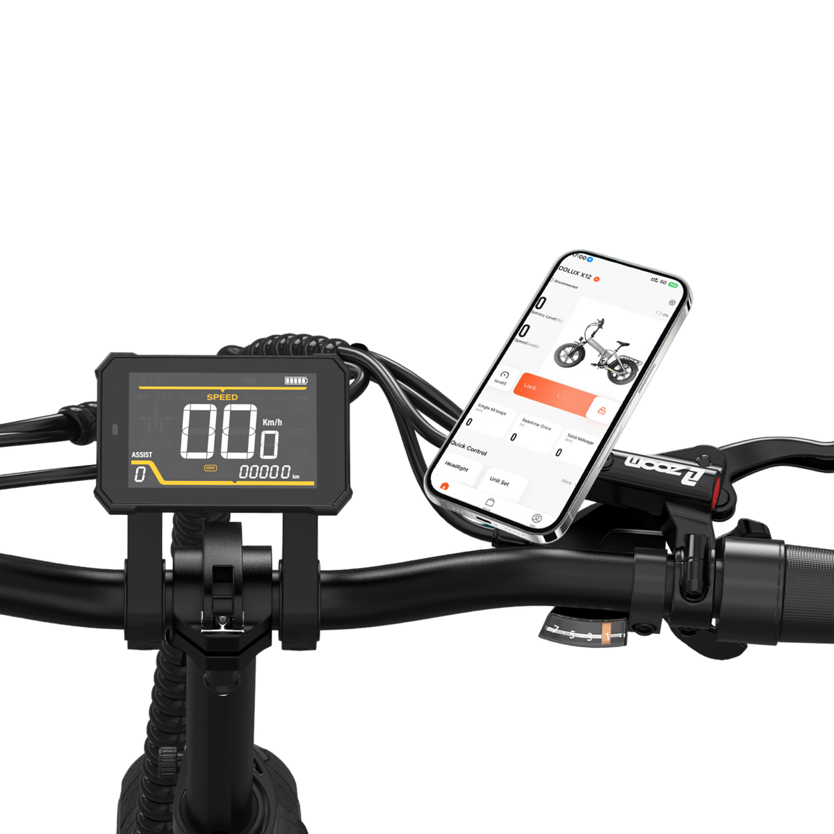 KOOLUX X12 E-Bike mit einer Maximalbelastung von 120 kg – Wheelyshop