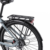 OneSport OT05 Max von hinten mit Gepäckträger, Rücklicht, Schutzblech und Hinterrad