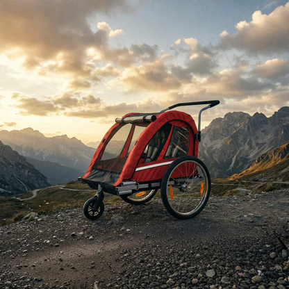 Smarter Kinderfahrradanhänger BT511 - Kinderfahrradanhänger - Wheelyshop