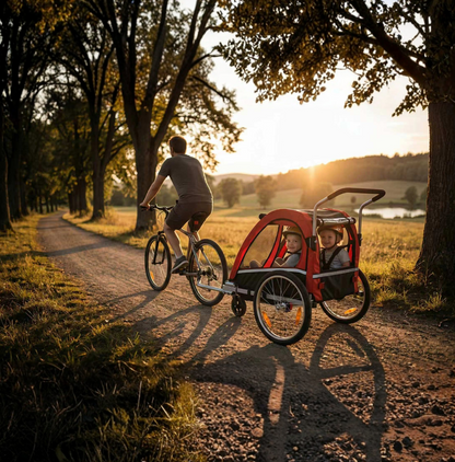 Smarter Kinderfahrradanhänger BT511 - Kinderfahrradanhänger - Wheelyshop