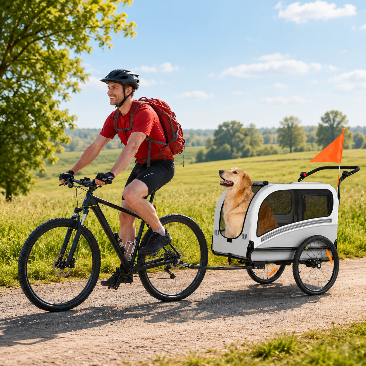 Hundeanhänger Fahrrad 10202NS - Hundeanhänger - Wheelyshop