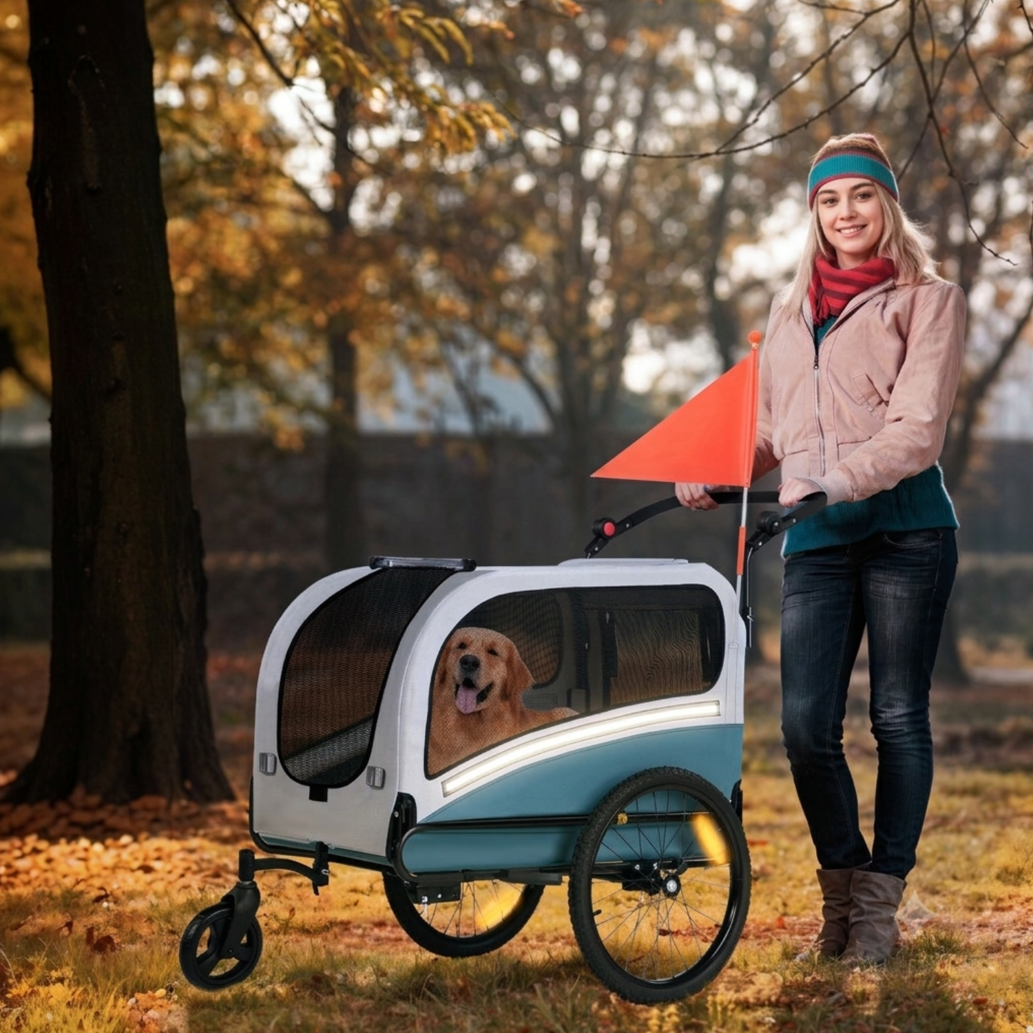 Hundeanhänger Fahrrad 10202NS - Hundeanhänger - Wheelyshop