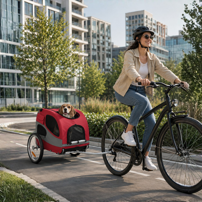 Hundeanhänger Fahrrad 10801 - Hundeanhänger - Wheelyshop