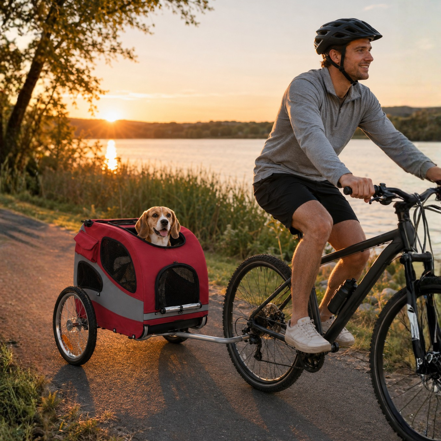 Hundeanhänger Fahrrad 10801 - Hundeanhänger - Wheelyshop