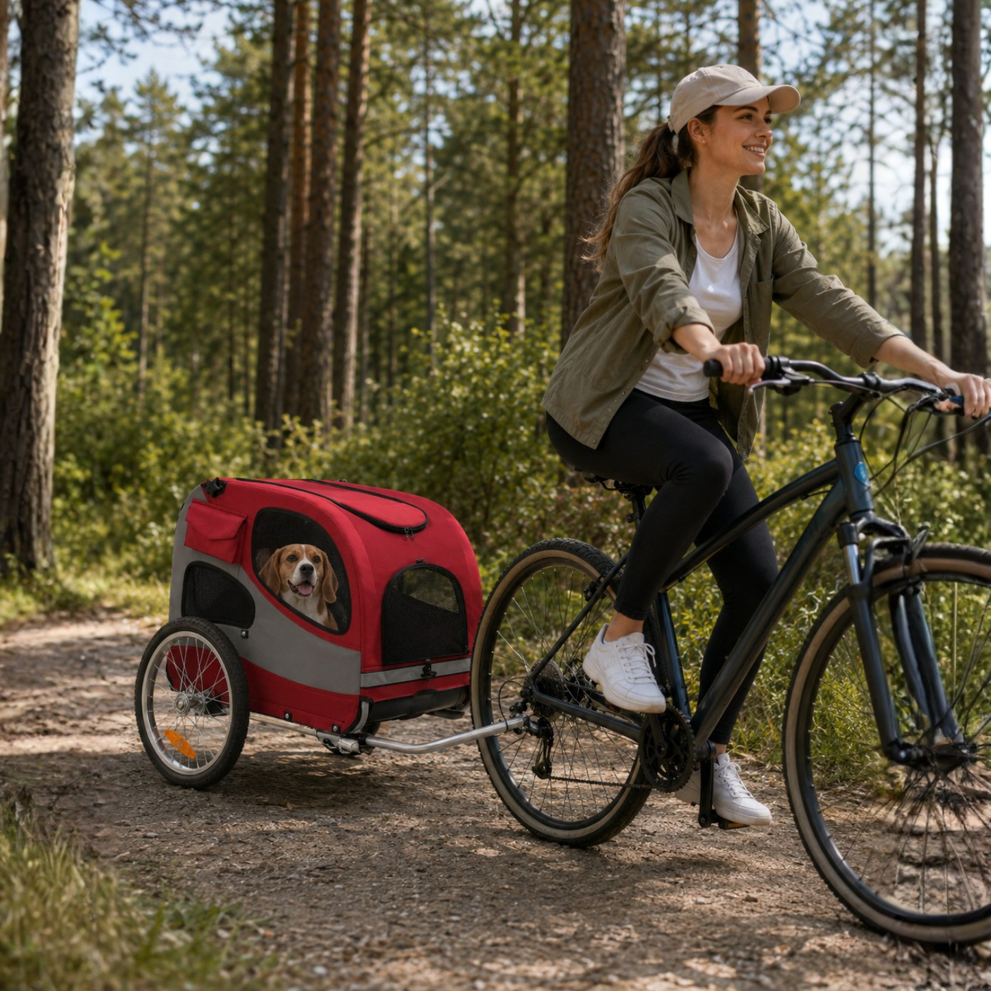 Hundeanhänger Fahrrad 10801 - Hundeanhänger - Wheelyshop