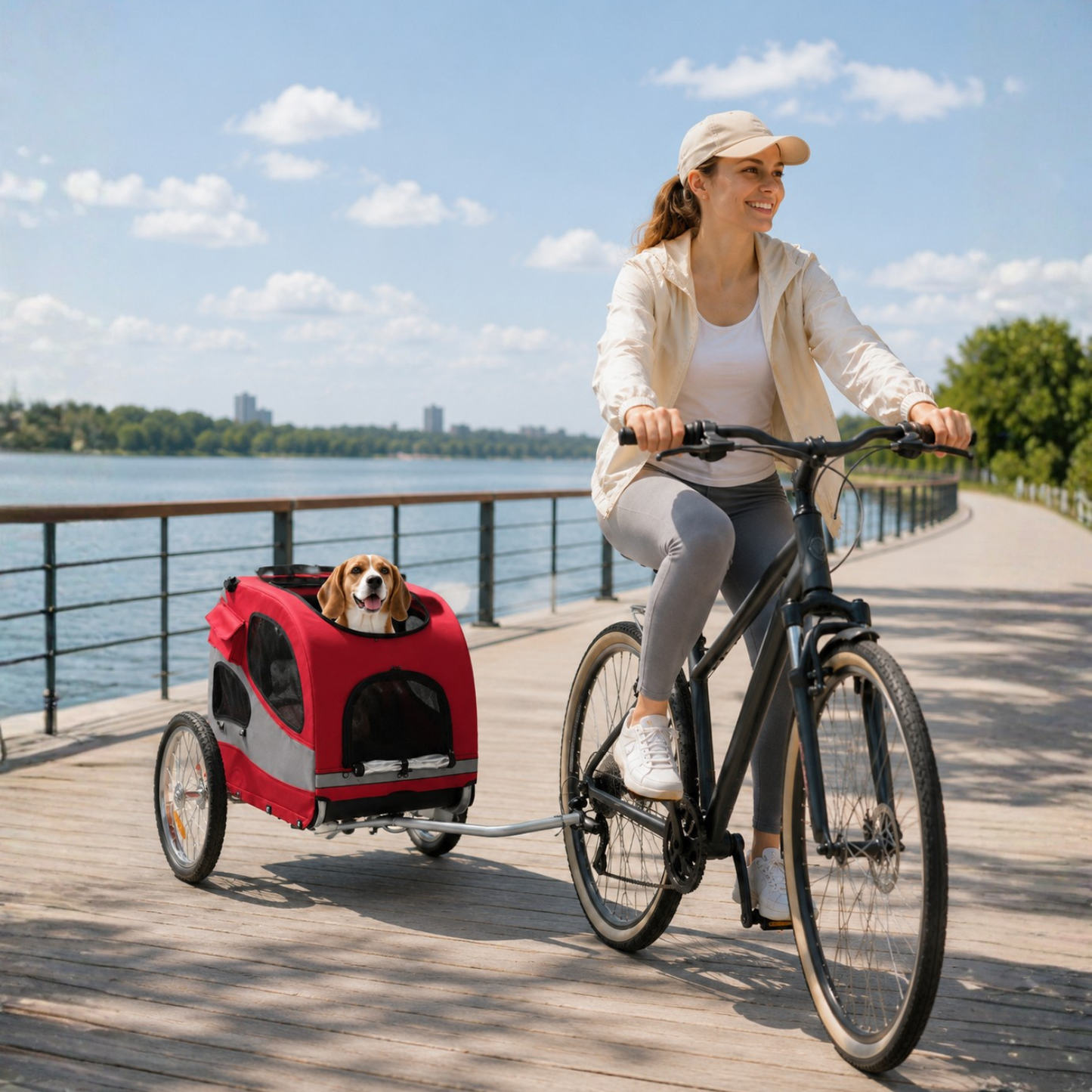 Hundeanhänger Fahrrad 10801 - Hundeanhänger - Wheelyshop