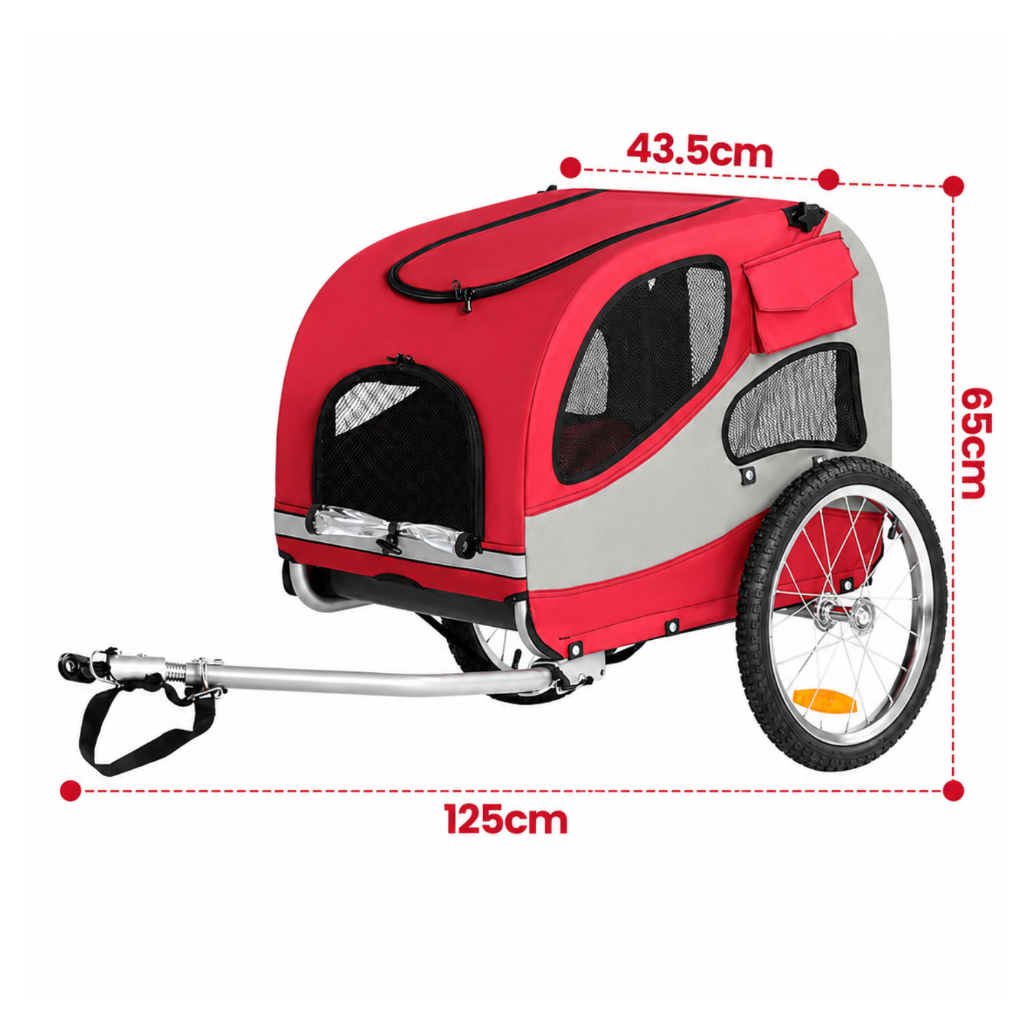 Hundeanhänger Fahrrad 10801 - Hundeanhänger - Wheelyshop