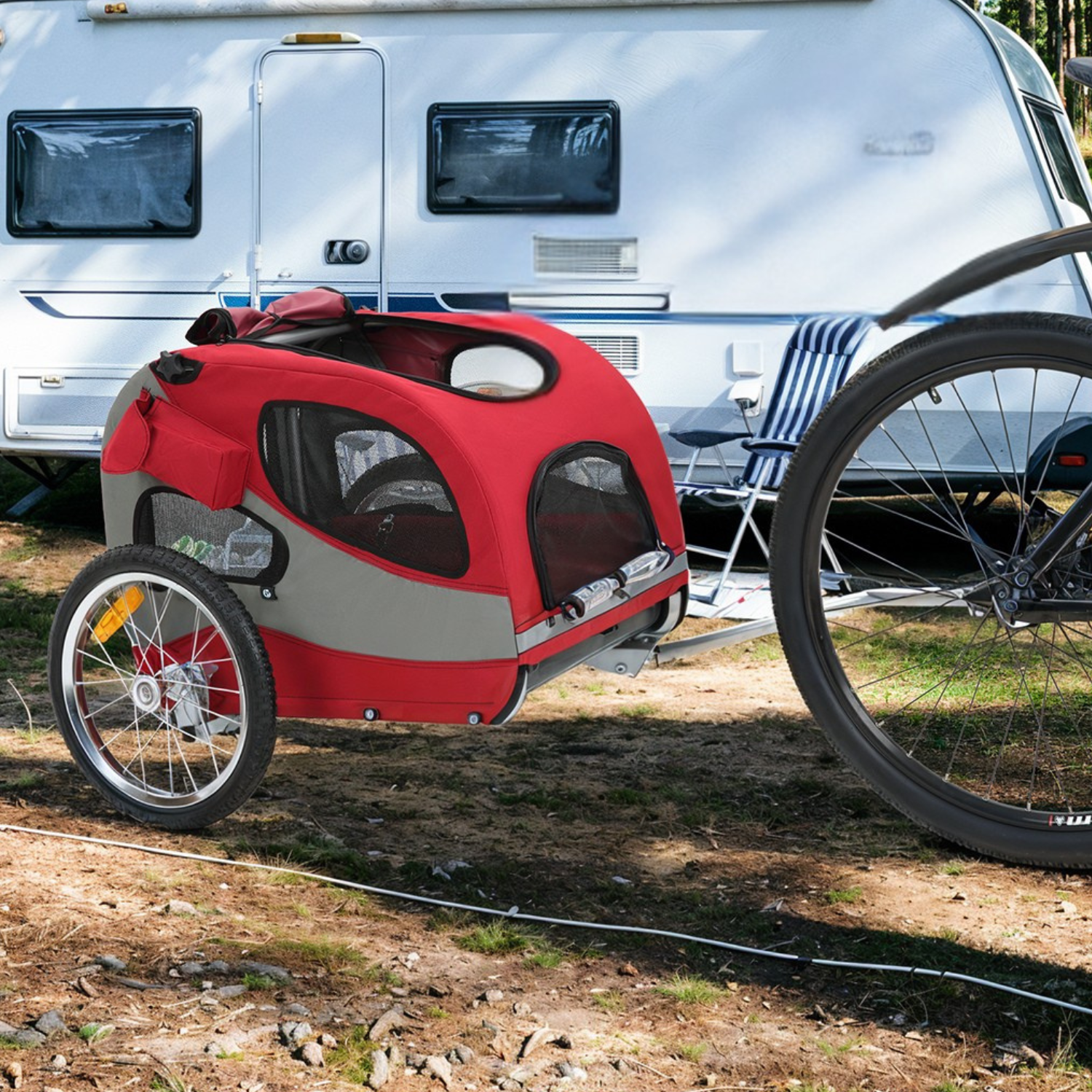 Hundeanhänger Fahrrad 10801 - Hundeanhänger - Wheelyshop