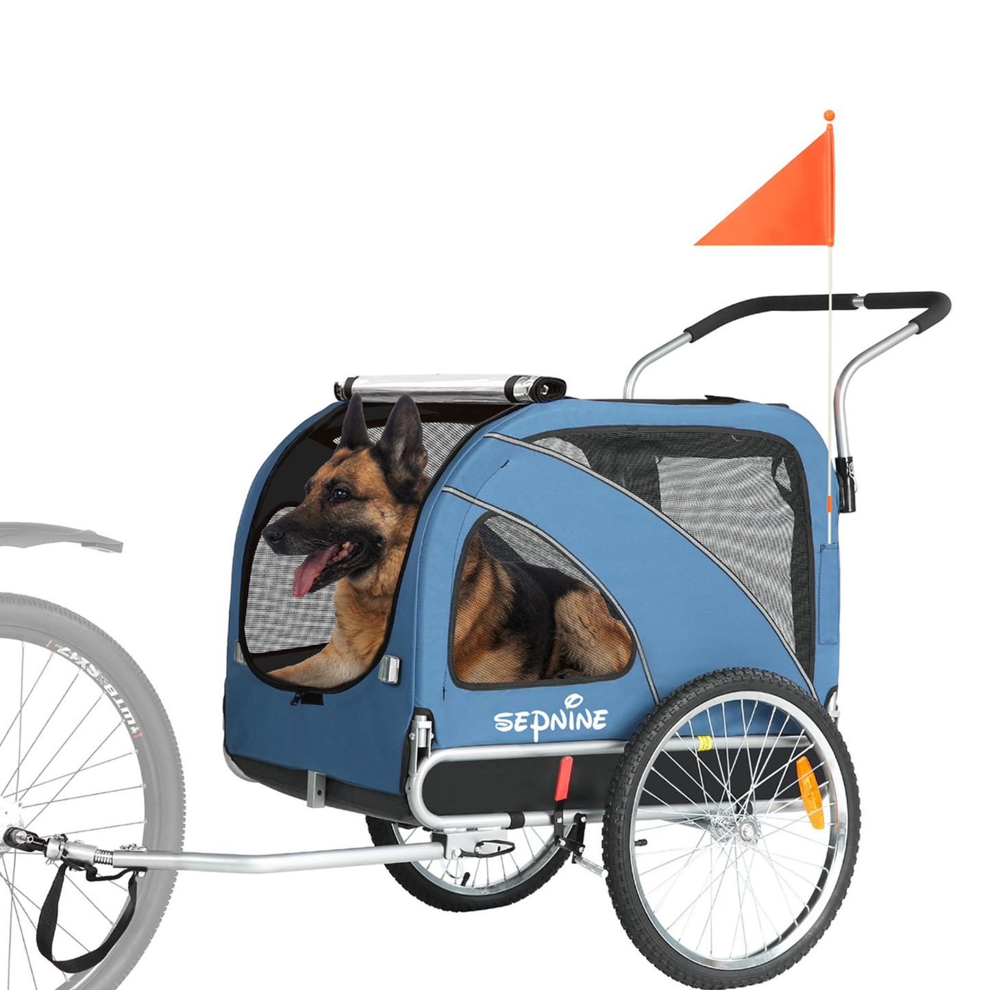 Hundeanhänger Fahrrad 10202B - Hundeanhänger - Wheelyshop