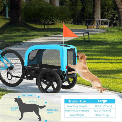 Hundeanhänger Fahrrad 20303N - Hundeanhänger - Wheelyshop