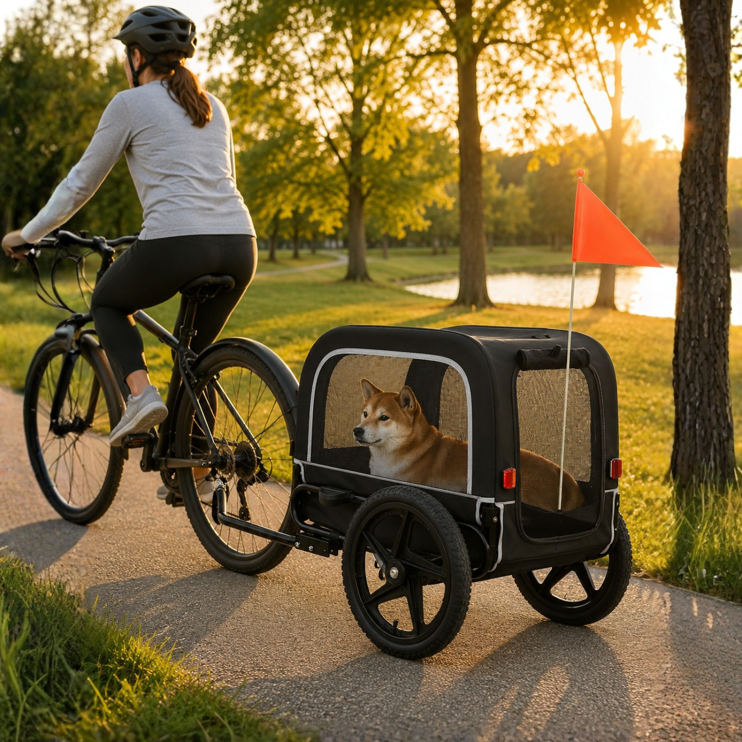 Hundeanhänger Fahrrad 20303N - Hundeanhänger - Wheelyshop