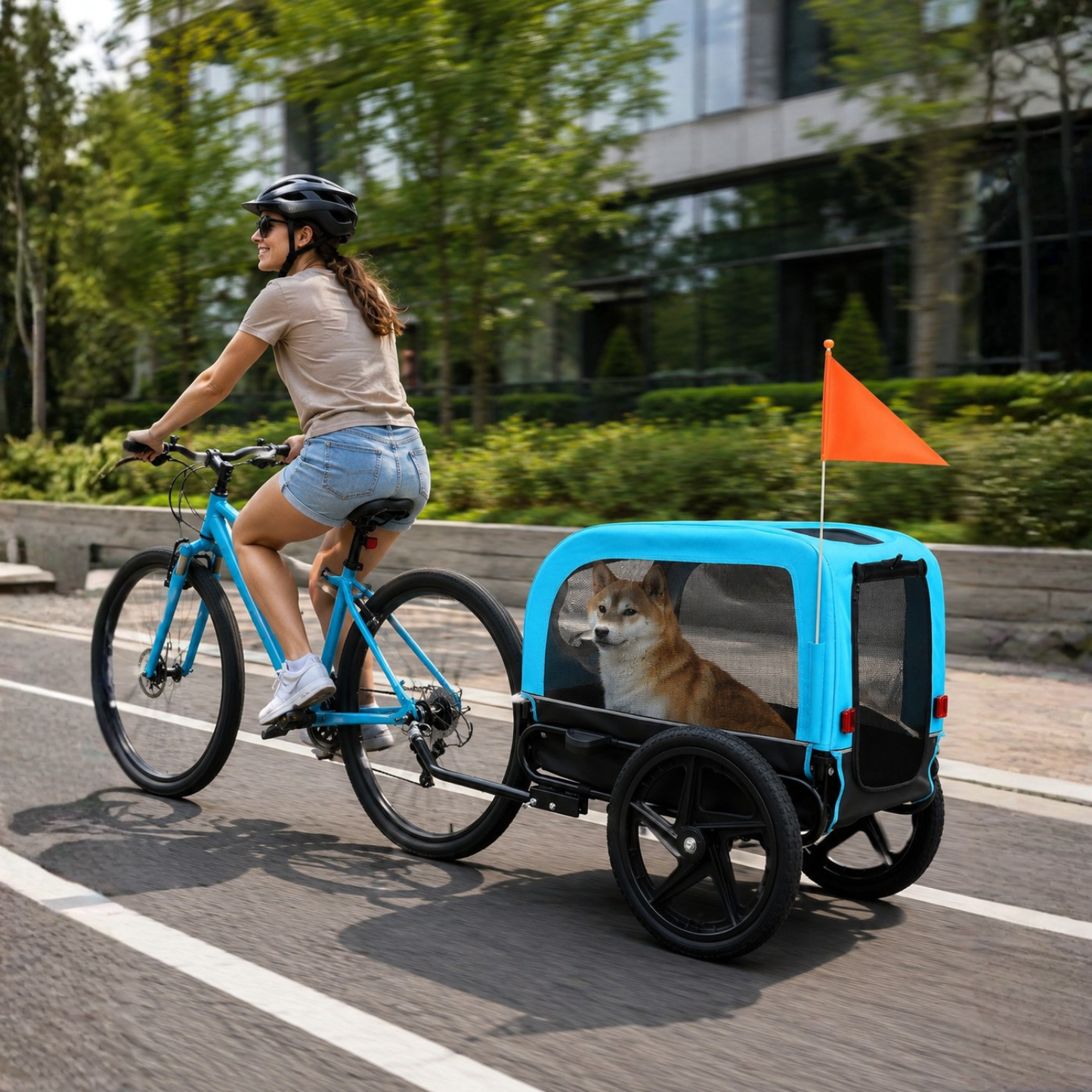 Hundeanhänger Fahrrad 20303N - Hundeanhänger - Wheelyshop