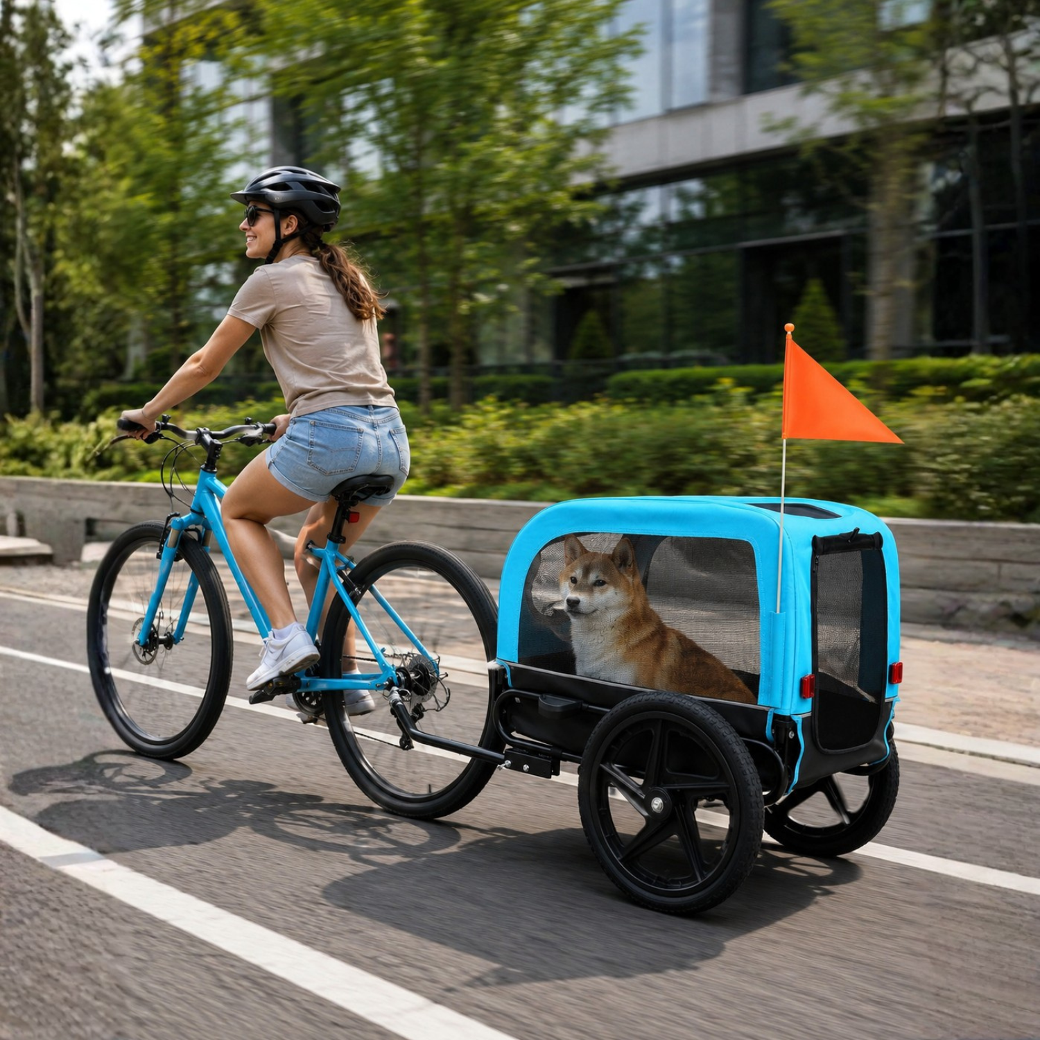 Hundeanhänger Fahrrad 20303N - Hundeanhänger - Wheelyshop