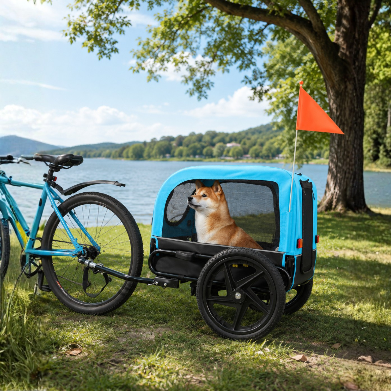 Hundeanhänger Fahrrad 20303N - Hundeanhänger - Wheelyshop