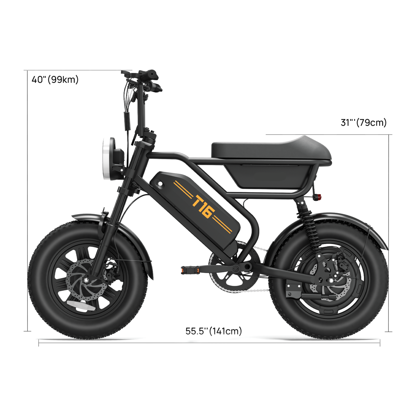URLIFE T16 - E-Bike - Wheelyshop