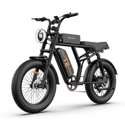 URLIFE T2 elcykel med avtagbart 48V-batteri – Wheelyshop