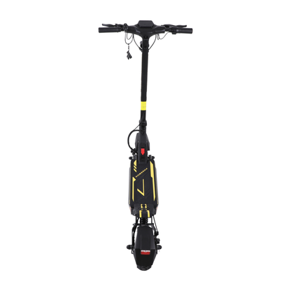 Wheely - H7 E-Scooter direkt von hinten mit Lenker und Hinterradschutzblech