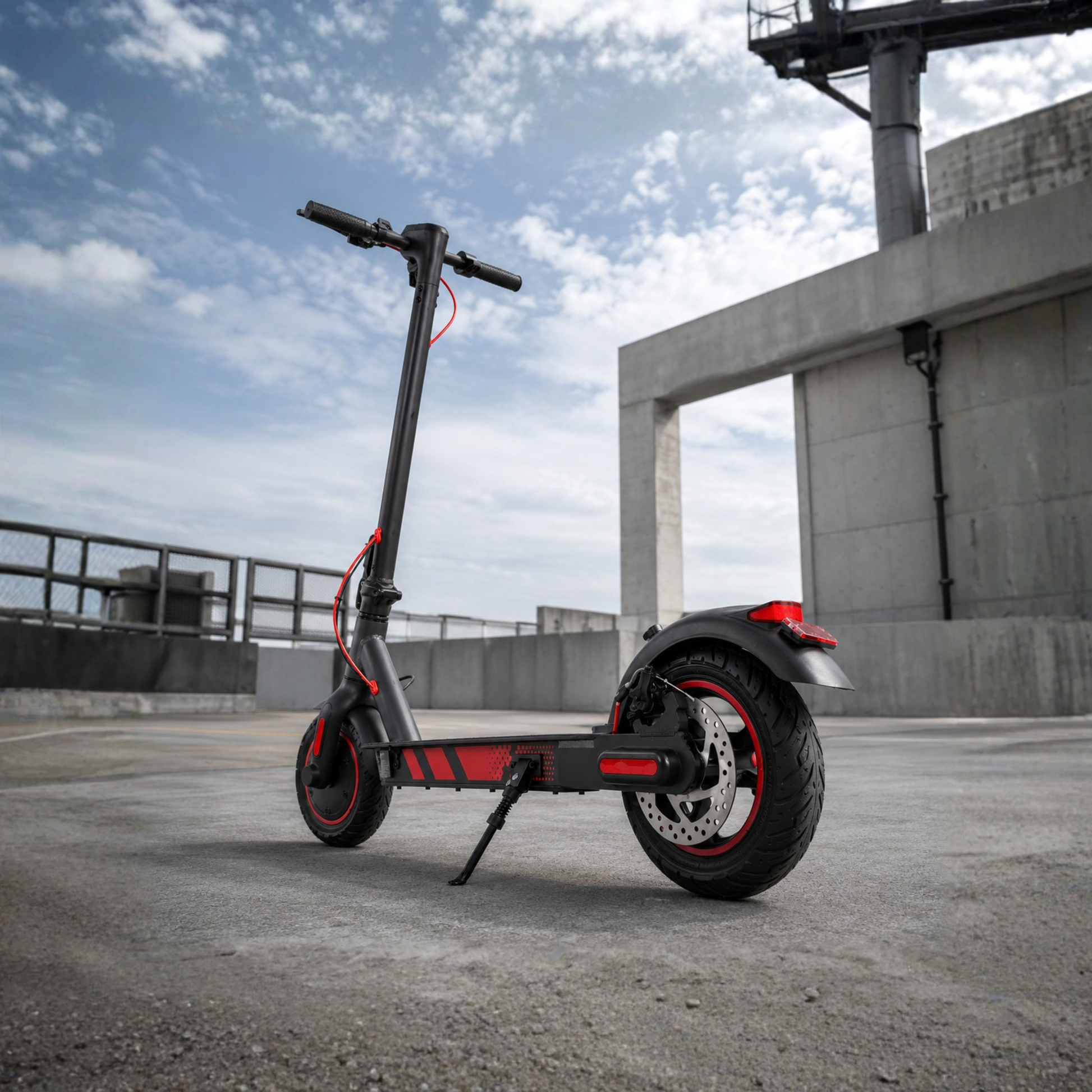 Wheely - J04 elsparkcykel med fram- och bakljus – Wheelyshop
