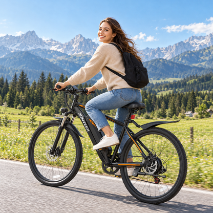 ZONVEER M26 E-Bike mit Zündschlüssel – Wheelyshop