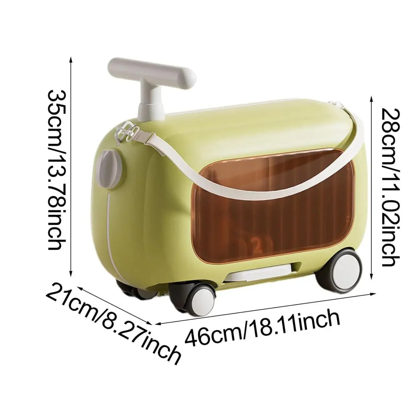 Fahrbarer Kinderkoffer – Classic Edition - Fahrbarer Koffer - Wheelyshop