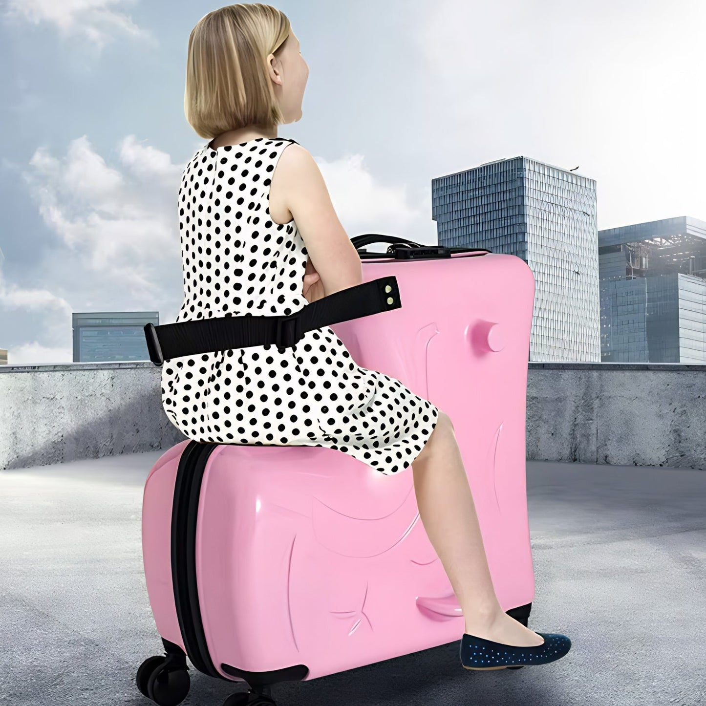 Fahrbarer Kinderkoffer – Mini Travel Edition - Fahrbarer Koffer - Wheelyshop