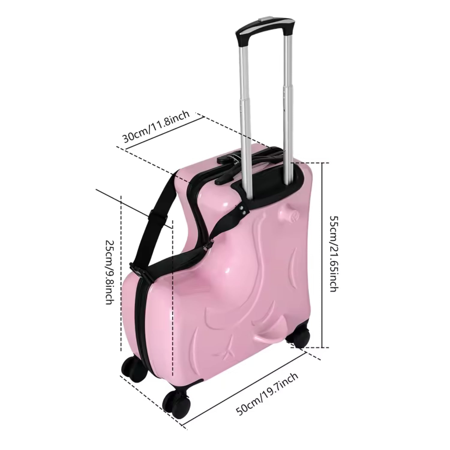 Fahrbarer Kinderkoffer – Mini Travel Edition - Fahrbarer Koffer - Wheelyshop