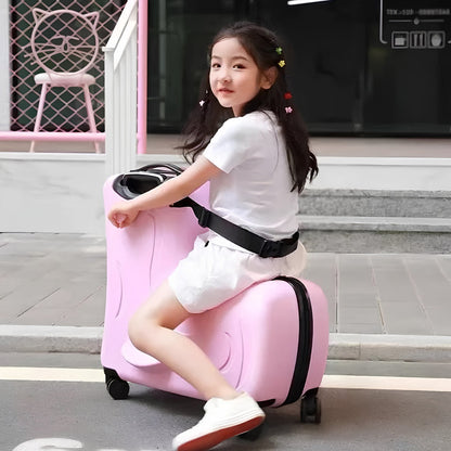 Fahrbarer Kinderkoffer – Mini Travel Edition - Fahrbarer Koffer - Wheelyshop