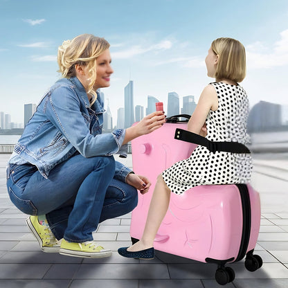 Fahrbarer Kinderkoffer – Mini Travel Edition - Fahrbarer Koffer - Wheelyshop