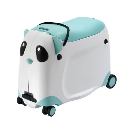 Fahrbarer Kinderkoffer – Panda Edition - Fahrbarer Koffer - Wheelyshop
