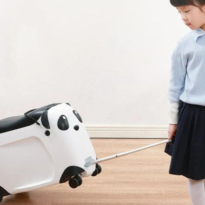Fahrbarer Kinderkoffer – Panda Edition - Fahrbarer Koffer - Wheelyshop