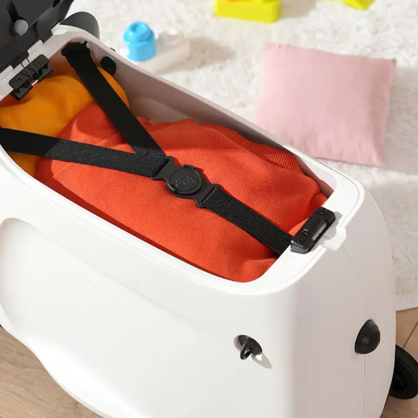 Fahrbarer Kinderkoffer – Panda Edition - Fahrbarer Koffer - Wheelyshop