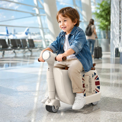 Fahrbarer Kinderkoffer – RideFun Edition - Fahrbarer Koffer - Wheelyshop