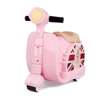 Fahrbarer Kinderkoffer – RideFun Edition - Fahrbarer Koffer - Wheelyshop