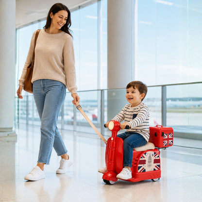 Fahrbarer Kinderkoffer – RideFun Edition - Fahrbarer Koffer - Wheelyshop