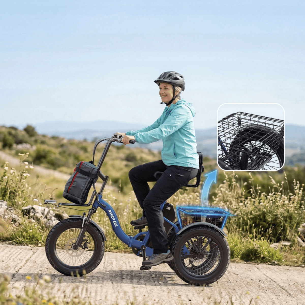 APEFOX RH30 - Elektro-Dreirad - Wheelyshop