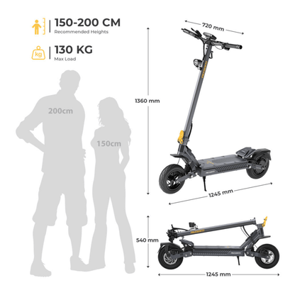 Ausom Gosoul 2 - E-Scooter - Wheelyshop