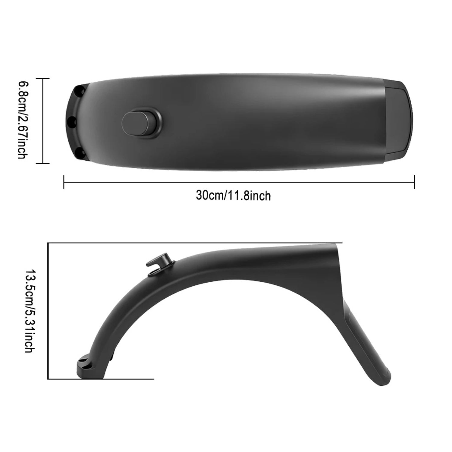 Bakre stänkskärm kit Xiaomi 5 Pro - Reservdel - Wheelyshop