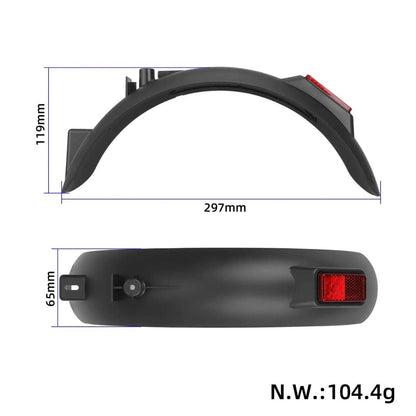 Hinteres Schutzblech-Kit Xiaomi 4 Lite (2nd Gen) - Ersatzteil - Wheelyshop