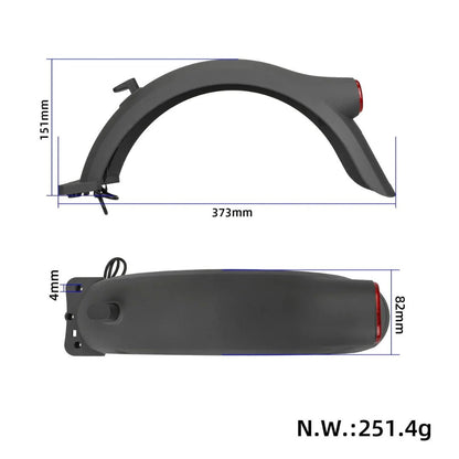 Hinteres Schutzblech-Kit Xiaomi 5 Plus - Ersatzteil - Wheelyshop