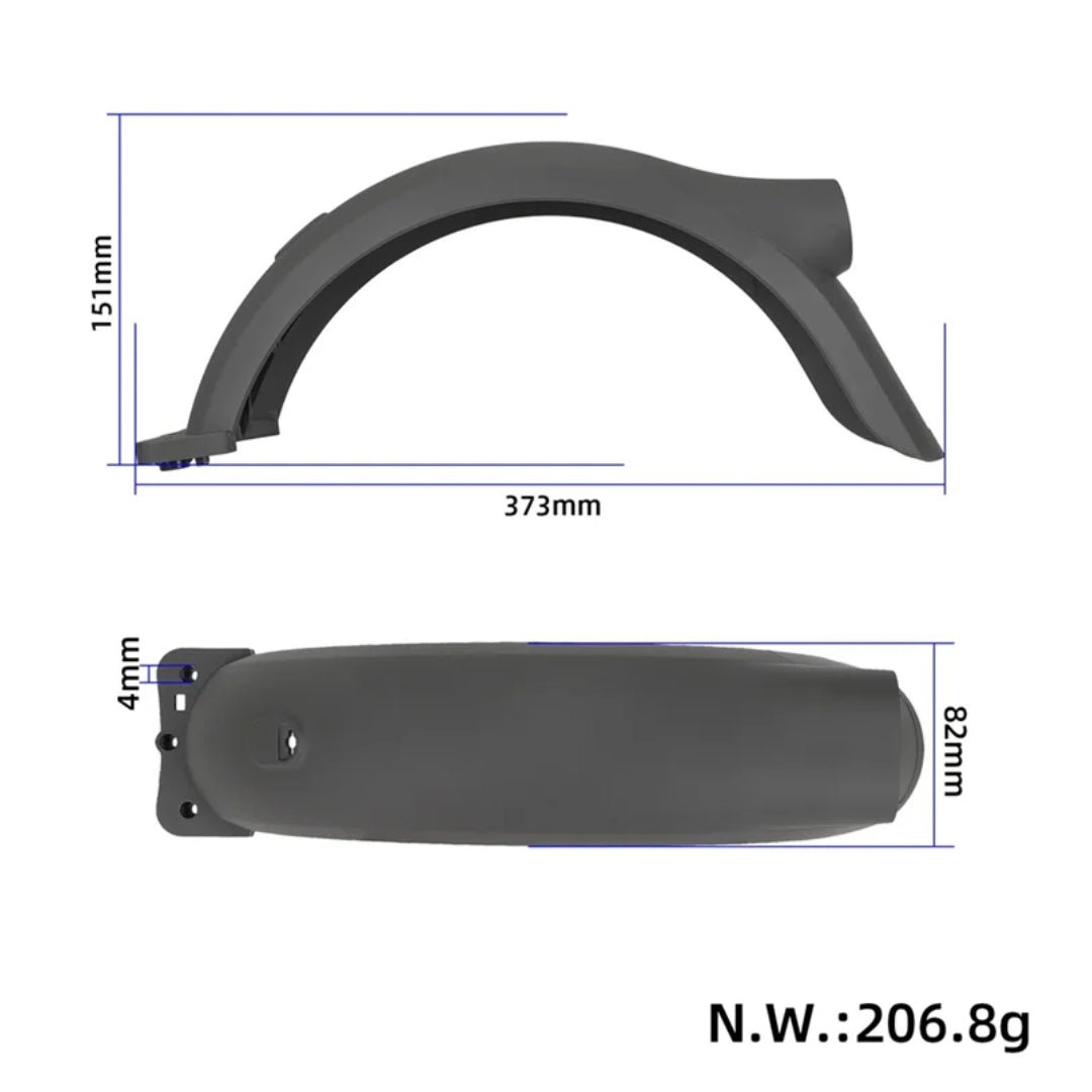 Hinteres Schutzblech Xiaomi 5 Plus - Ersatzteil - Wheelyshop