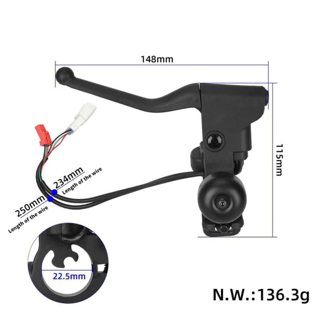 Bremshebel mit Blinkerknopf Xiaomi Elite - Ersatzteil - Wheelyshop